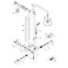 Душевая система GROHE Vitalio System 180 с термостатом для душа, хром (27298000)
