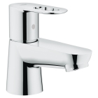 Кран для раковины GROHE BauLoop, без функции смешивания, хром (20422000)