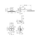 Набор для комплектации душа GROHE Profi Grohtherm SmartControl, хром (34804000)