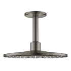 Верхний душ GROHE Rainshower 310 SmartActive с душевым кронштейном, 2 режима, 142 мм, темный графит матовый (26477AL0)