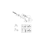 Внешняя часть смесителя для раковины GROHE Eurosmart на 2 отверстия, M-Size, хром (29338003)