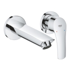 Внешняя часть смесителя для раковины GROHE Eurosmart на 2 отверстия, S-Size, хром (29337003)