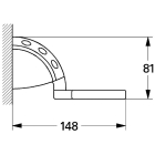 Держатель для стакана GROHE Sentosa, хром (40223000)