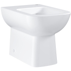 Унитаз напольный приставной безободковый GROHE Bau Edge, альпин-белый (39810000)