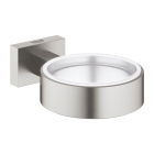 Держатель для стакана или мыльницы GROHE Essentials Cube, суперсталь (40508DC1)