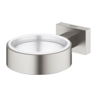 Держатель для стакана или мыльницы GROHE Essentials Cube, суперсталь (40508DC1)