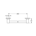 Ручка для ванной GROHE Essentials Cube, суперсталь (40514DC1)