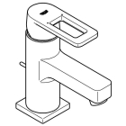 Смеситель для раковины GROHE Quadra, черный (32631KS0)