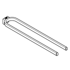 Держатель для полотенца GROHE Selection, двойной, темный графит глянец (41059AL0)