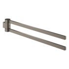Держатель для полотенца GROHE Selection, двойной, поворотный, темный графит матовый (41063AL0)