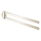 Держатель для полотенца GROHE Selection, двойной, поворотный, никель глянец (41063BE0)