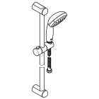 Душевой гарнитур GROHE Tempesta 100, 1 режим струи, душевая штанга 600 мм, 9,5 л/мин, хром (27924001)