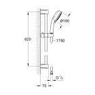 Готовый комплект для ванной комнаты GROHE Euroeco (NB0003-2)