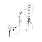 Смеситель для ванны GROHE BauEdge, хром (2511700A)