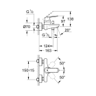 Готовый комплект для ванной комнаты GROHE Tempesta (NB0002-1)