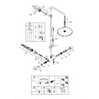 Душевая система GROHE Rainshower System 310 с термостатом для душа, хром (27966000)