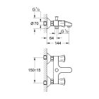 Готовый комплект для ванной комнаты GROHE Costa L (NB0008-2)