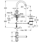 Готовый комплект для ванной комнаты GROHE Costa L (NB0008-2)