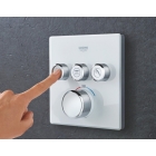Внешняя часть смесителя для ванны и душа GROHE SmartControl круглая, на 3 потребителя, хром (29146000)