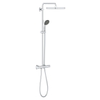 Душевая система GROHE Vitalio Start System 250 Cube с термостатом для душа, хром (26697000)