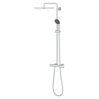 Душевая система GROHE Vitalio Start System 250 Cube с термостатом для душа, хром (26697000)