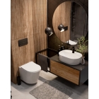 Комплект инсталляции GROHE 38775001 с унитазом AQUAme AQM2001 и сиденьем с микролифтом (NW0166)