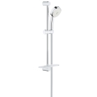 Душевой гарнитур GROHE Tempesta Cosmopolitan 100 с мыльницей, 3 режима струи, душевая штанга 600 мм, 9,5 л/мин, хром (27929002)