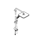 Душевая система GROHE Tempesta System 250 Cube Flex с переключателем потоков, хром (26977001)