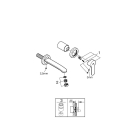 Внешняя часть смесителя для раковины GROHE Eurostyle Cosmopolitan, S-Size, хром (19571002)