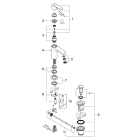 Смеситель для раковины GROHE Eurostyle Cosmopolitan, S-size, хром (23037002)