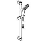 Душевой гарнитур GROHE Tempesta 110, 1 режим струи, душевая штанга 600 мм, 16.6 л/мин, хром (27853003)