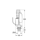 Смывной клапан GROHE для GD2 (38736000)