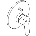 Смеситель для ванны GROHE BauEdge в комплекте с монтажной часть, хром (29079000)
