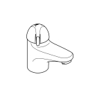 Смеситель для раковины GROHE Euroeco Special безопасный, хром (32789000)