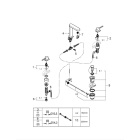 Смеситель для раковины GROHE Plus на 3 отверстия, M-size, хром (20301003)