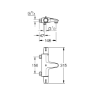 Термостат для ванны GROHE Grohtherm Special, хром (34671000)