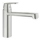 Смеситель для кухонной мойки GROHE Eurosmart Cosmopolitan, суперсталь (30193DC0)