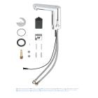 Смеситель для раковины GROHE Eurosmart Cosmopolitan E инфракрасный, хром (36327001)