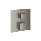 Внешняя часть термостата для душа GROHE Grohtherm Cube на 2 потребителя, темный графит матовый (24154AL0)