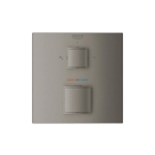 Внешняя часть термостата для душа GROHE Grohtherm Cube на 2 потребителя, темный графит матовый (24154AL0)