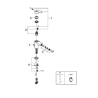 Смеситель для биде GROHE Eurosmart, S-size, хром (32927003)