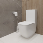 Унитаз-компакт с бачком и сиденьем микролифт GROHE Clova, альпин-белый (39909000)