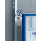 Комплект инсталляции для унитаза GROHE Rapid SL 4 в 1 с панелью смыва Nova Cosmopolitan, хром (38813001)