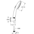 Готовый комплект для ванной комнаты GROHE Eurosmart (NB0038)
