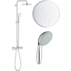 Душевая система GROHE Bau System 210 с термостатом для душа, хром (26699000)