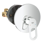 Смеситель для душа GROHE BauLoop скрытого монтажа, в комплекте с монтажной частью, хром (29080000)
