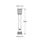 Душевой шланг GROHE Relexaflex 1250 мм, хром (45971001)