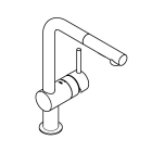 Смеситель для кухни GROHE Minta с вытяжным душем, хром (30274000)
