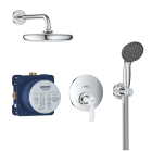 Душевая система GROHE Get со смесителем для ванны, хром (25220001)