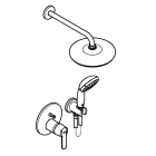 Душевая система GROHE Get со смесителем для ванны, хром (25220001)